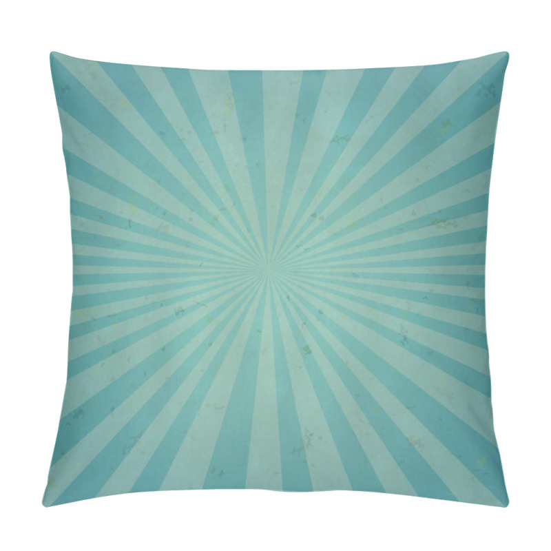 Personality  Old Sun Burst Background Pillow Covers