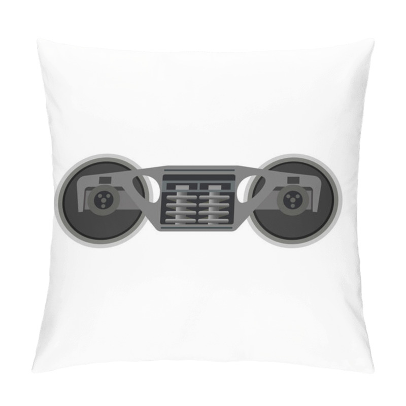 Personality  Vector Railway Wheelset Pillow Covers