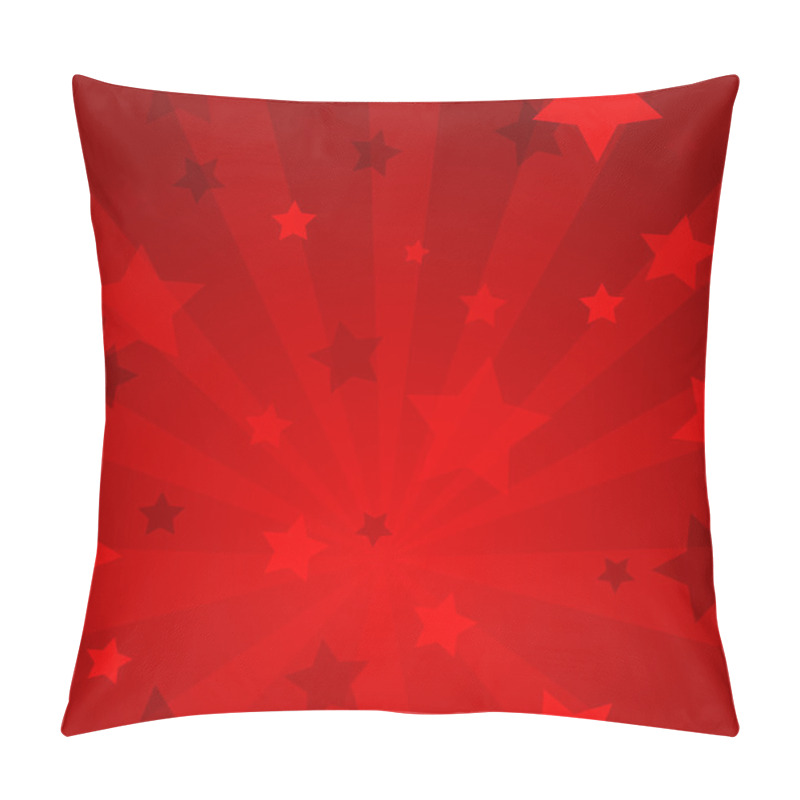 Personality  Abstract Background With Stars And Rays Pillow Covers