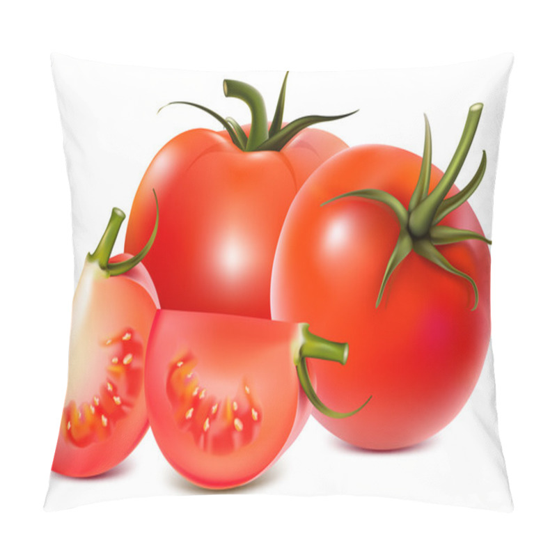 Personality  Illustration Of Tomatoes Pillow Covers