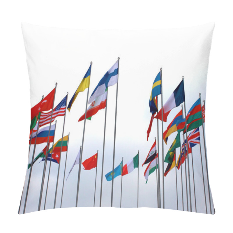 Personality  Countries Flags Pillow Covers