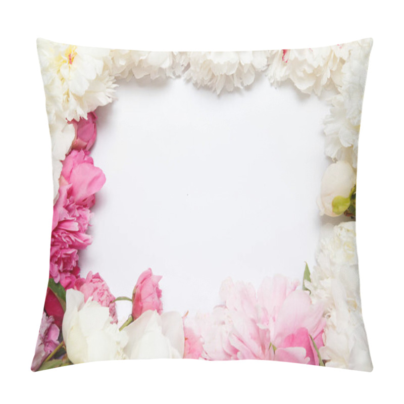 Personality  Flower Frame From Flowers By Pion. Pillow Covers