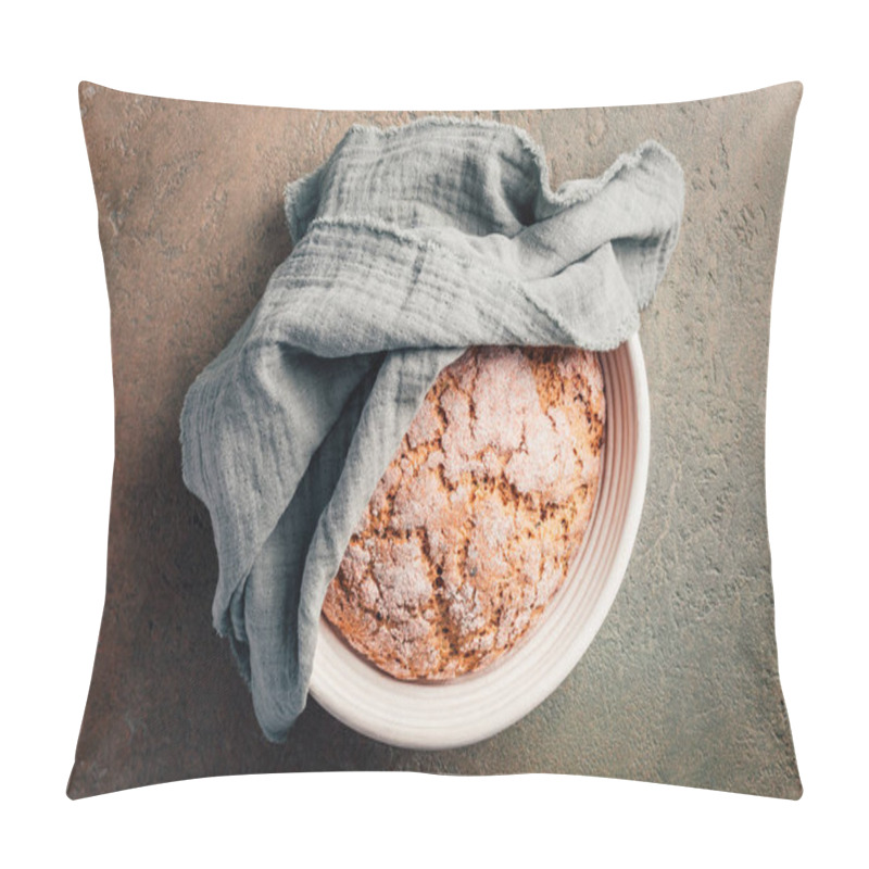 Personality  Homemade Raw Sourdough For Baking Spelt Bread Pillow Covers