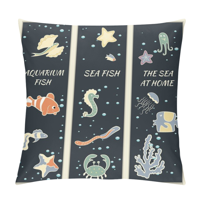 Personality  A Set Of Banners A Sea Party Pillow Covers