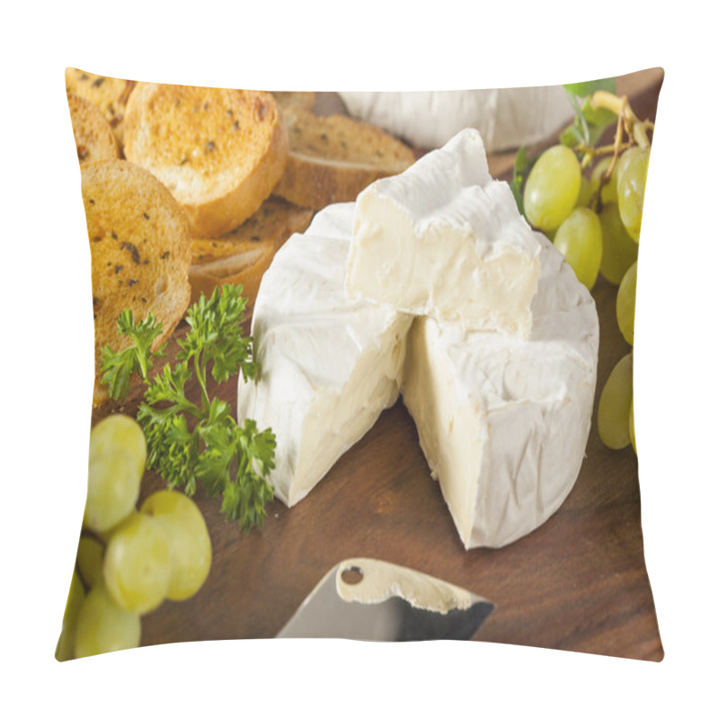 Personality  Organic Homemade White Brie Cheese Pillow Covers