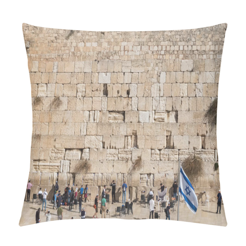 Personality  Western Wall In Jerusalem, Israel Pillow Covers