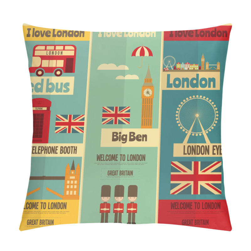 Personality  London Pillow Covers