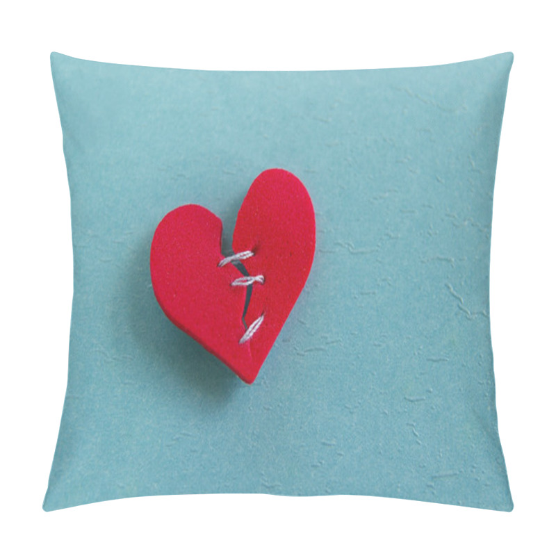 Personality  Mended Heart Pillow Covers