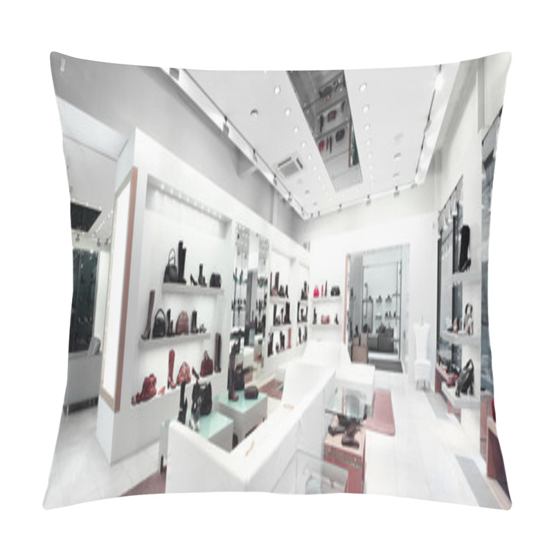 Personality  Panoramic Interior Of A Shop Pillow Covers