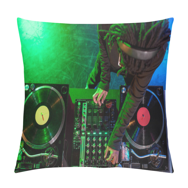 Personality  Professional African American DJ Pillow Covers