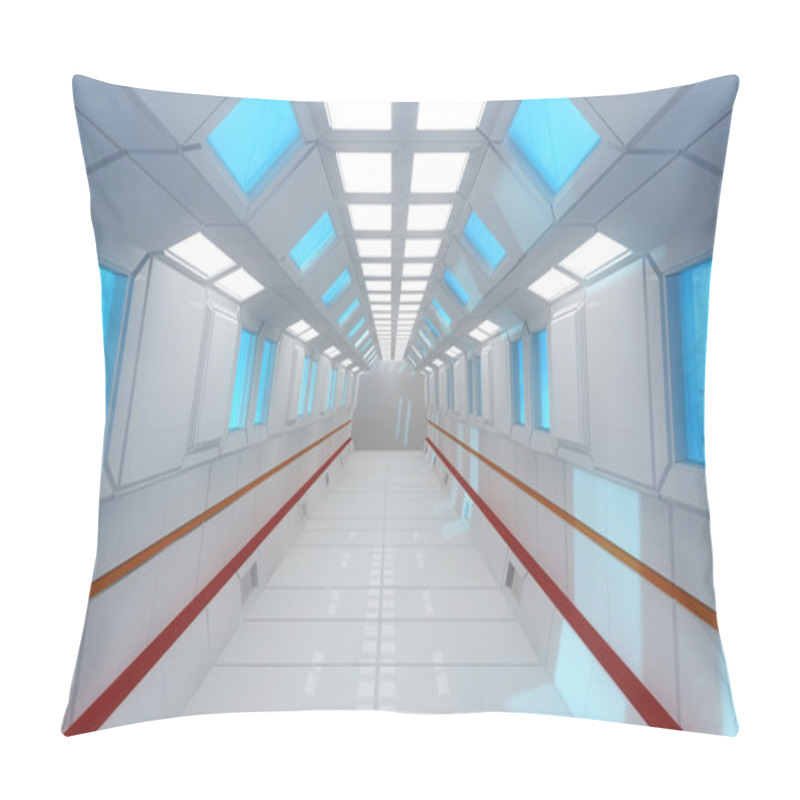 Personality  Futuristic Corridor Pillow Covers