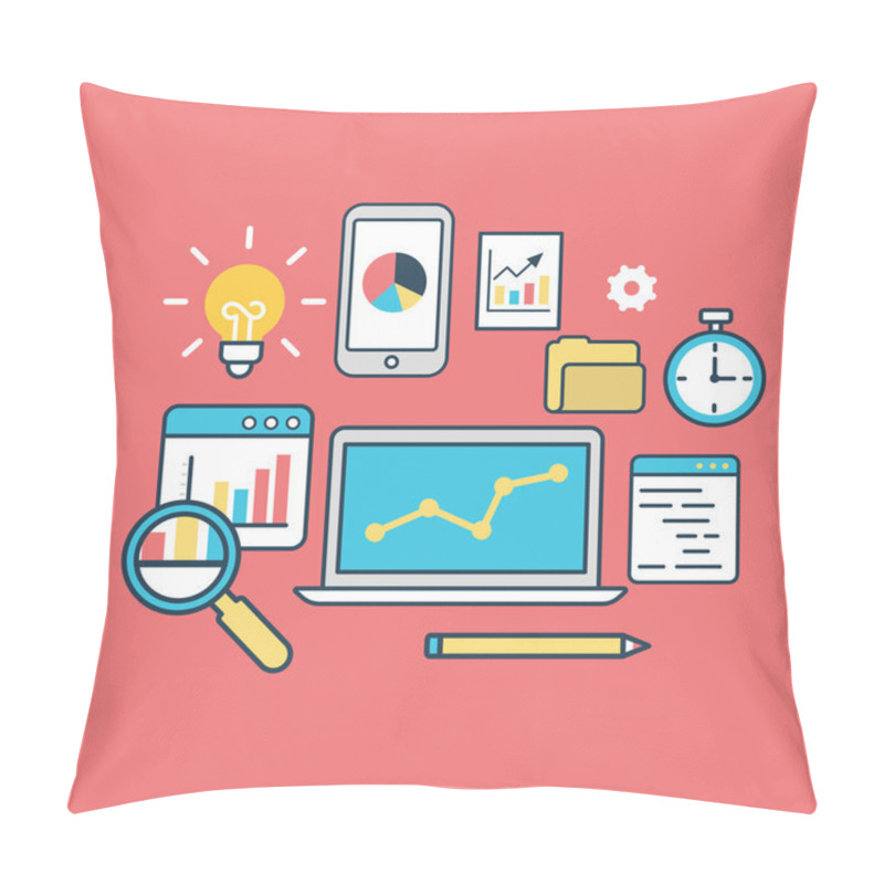 Personality   Analysis And Database Statistic Systems  Pillow Covers