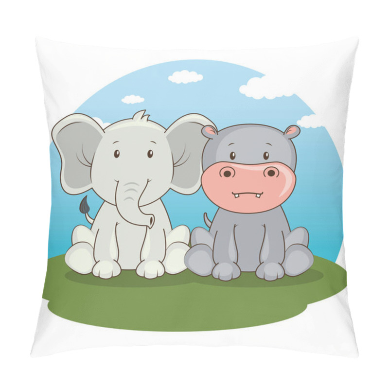 Personality  Cute Adorable Animal Cartoon  Pillow Covers