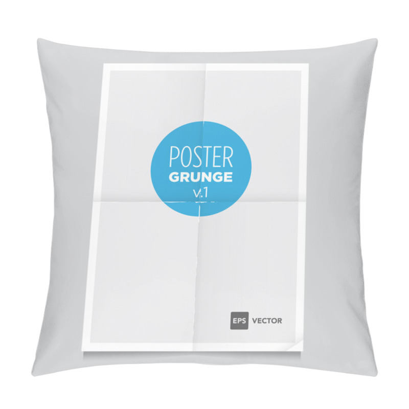 Personality  Poster Template Grunge Pillow Covers