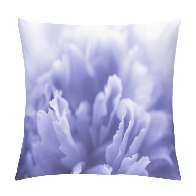 Personality  Blue Peony Flower - Abstract Background Pillow Covers