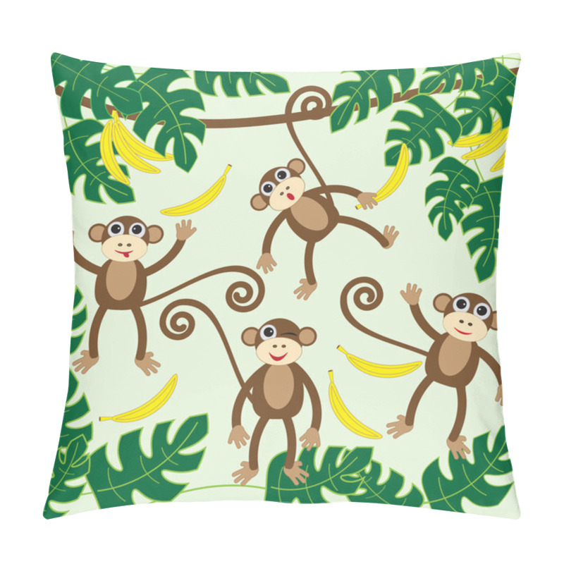 Personality  Monkeys Pillow Covers