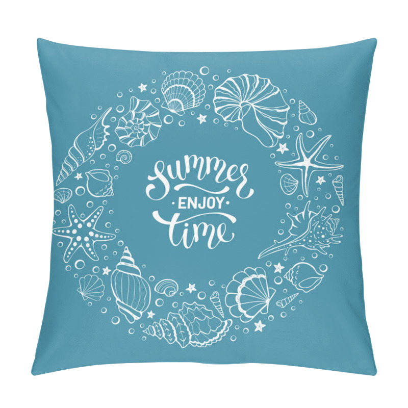 Personality  Summer Time Illustration Pillow Covers