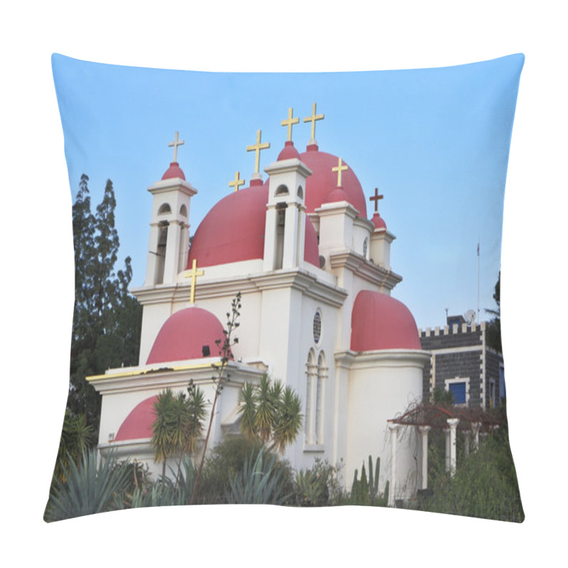 Personality  The Holy Temple On The Shore Of The Sea Of Galilee Pillow Covers