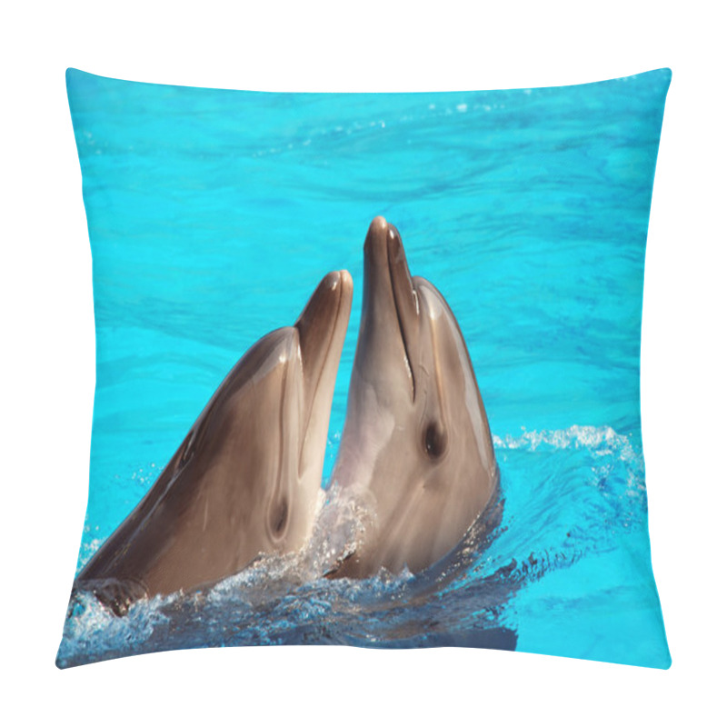 Personality  Dolphin's Dancing Pillow Covers