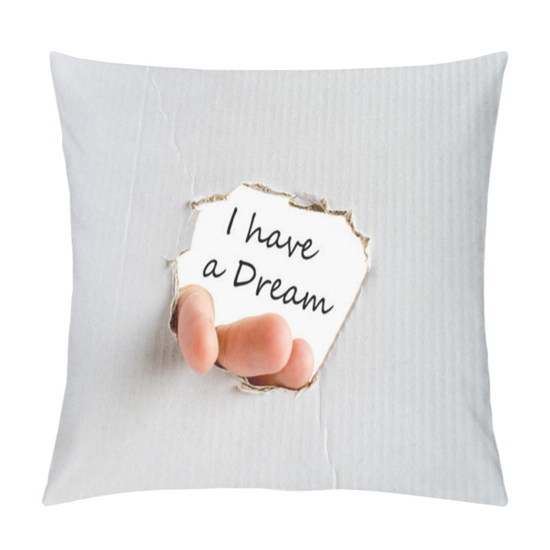 Personality  I Have A Dream Text Concept Pillow Covers