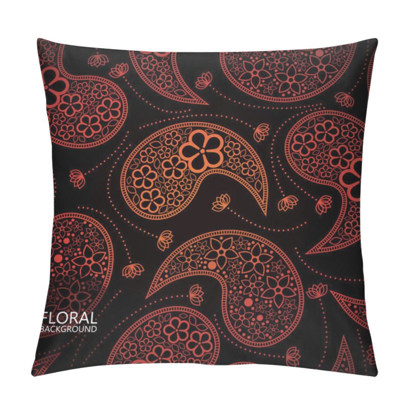 Personality  Retro Ornament Leafs - Seamless Pattern Pillow Covers