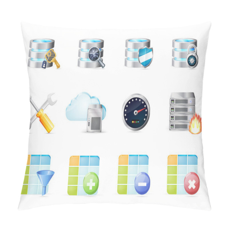 Personality  Database Pillow Covers