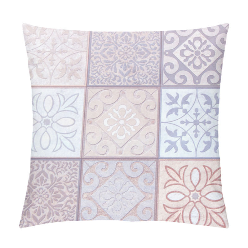 Personality  Tile Background Pillow Covers