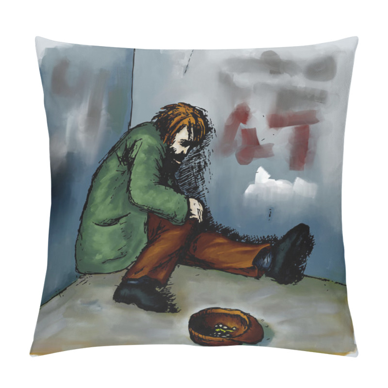 Personality  Homeless Pillow Covers