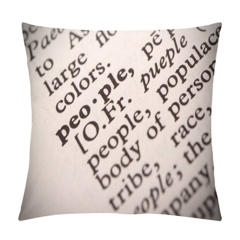 Personality  People Definition Pillow Covers