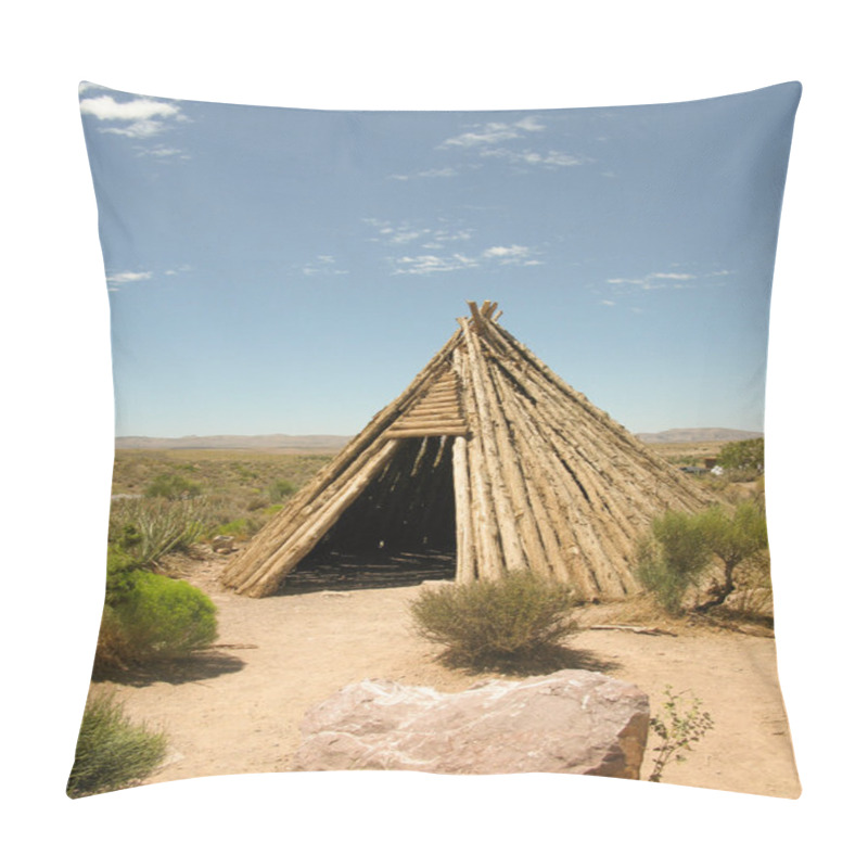 Personality  Dwelling Of The Native American Indian Pillow Covers