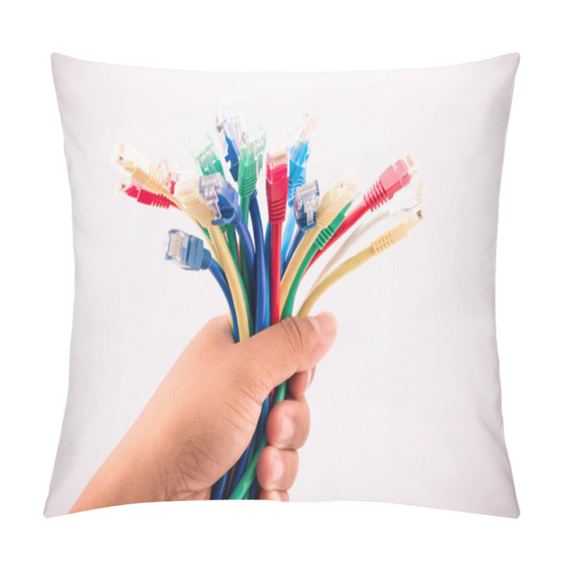 Personality  Internet Cables Pillow Covers