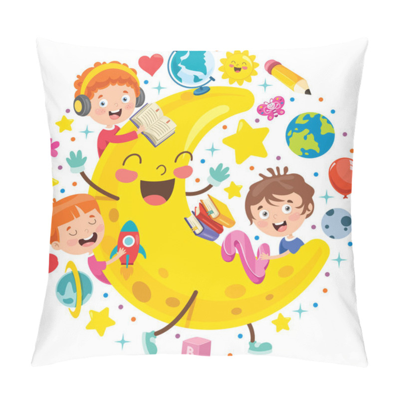 Personality  Concept Design With Funny Children Pillow Covers