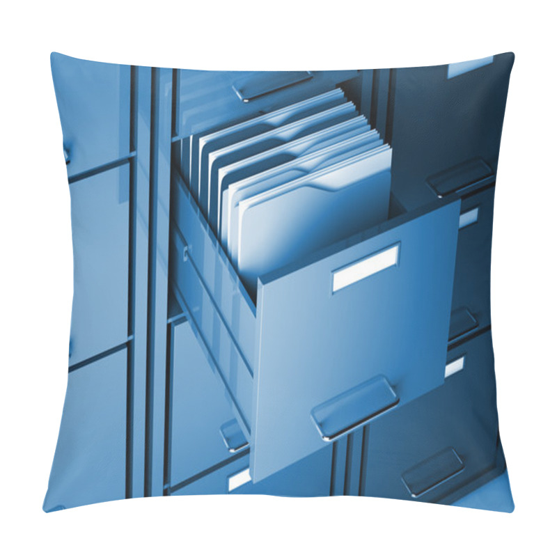 Personality  File Cabinet And Folder Pillow Covers