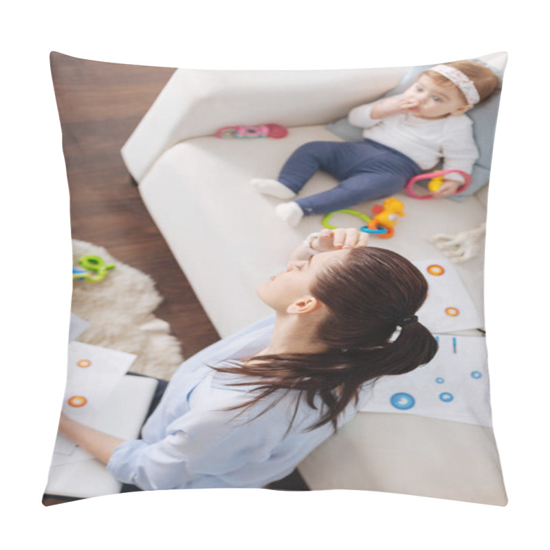 Personality  Mother Tired After Making Analysis  Pillow Covers