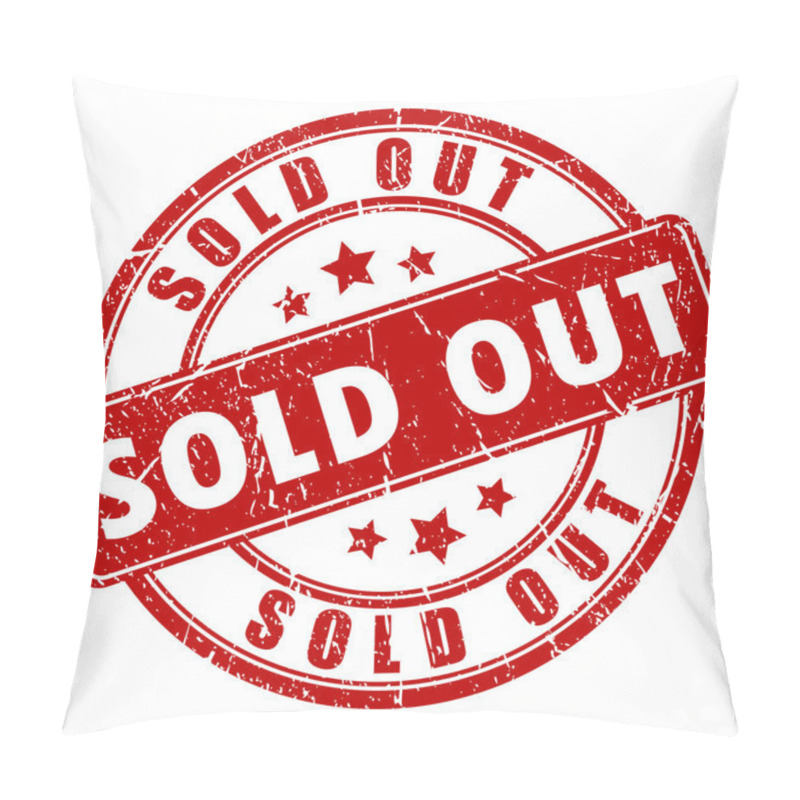 Personality  Sold Out Vector Stamp Pillow Covers