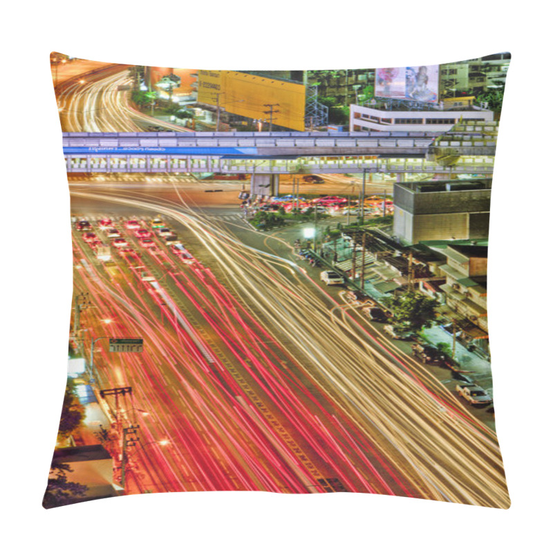 Personality  Traffic Congestion In The City Pillow Covers