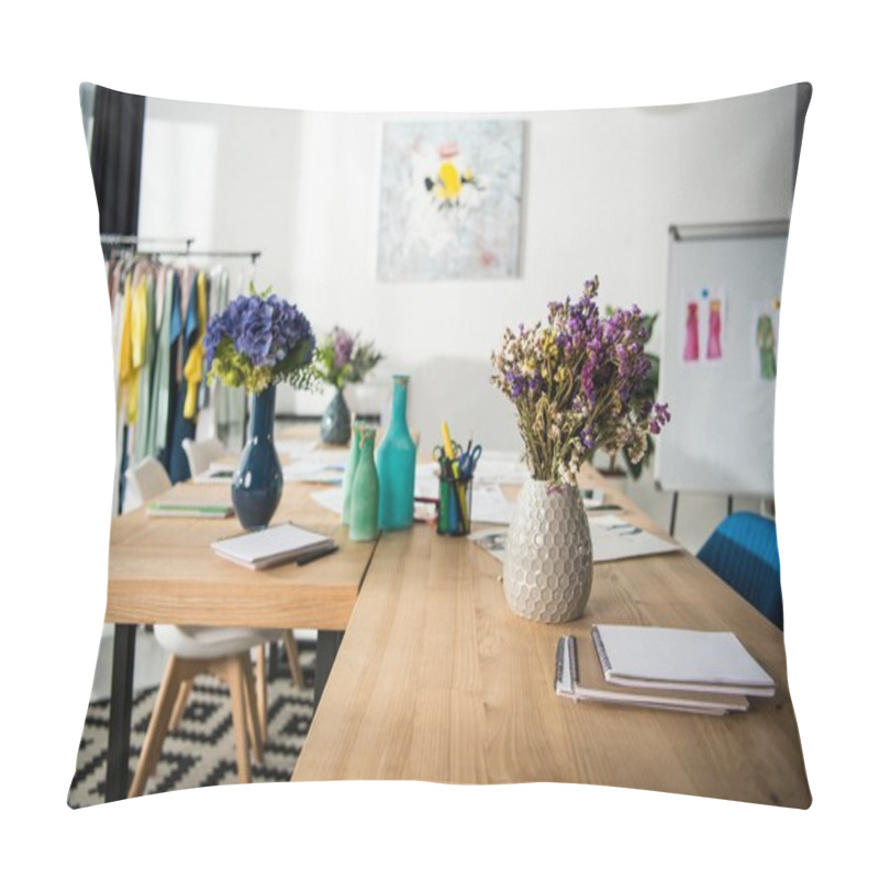 Personality  Fashion Designer Workplace Pillow Covers