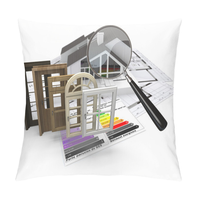 Personality  Energy Efficient Construction Pillow Covers