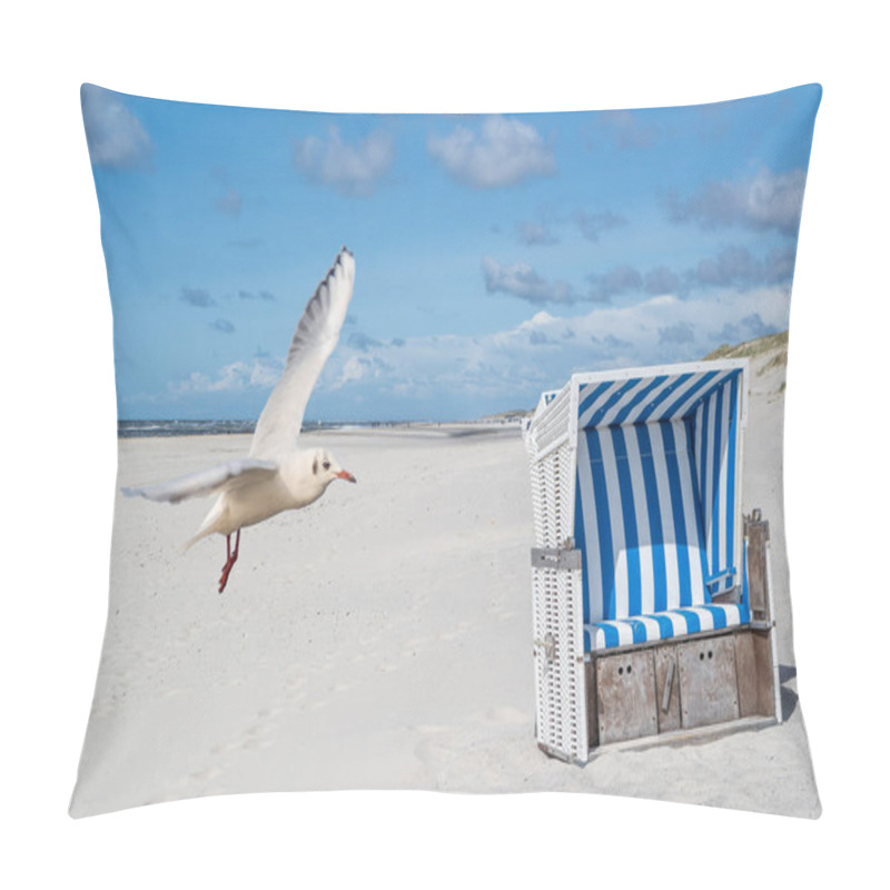 Personality  Quiet Day At The Beach Pillow Covers