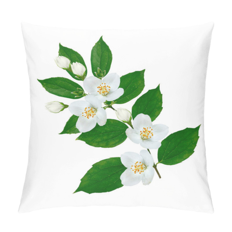 Personality  Branch Of Jasmine Flowers  Pillow Covers