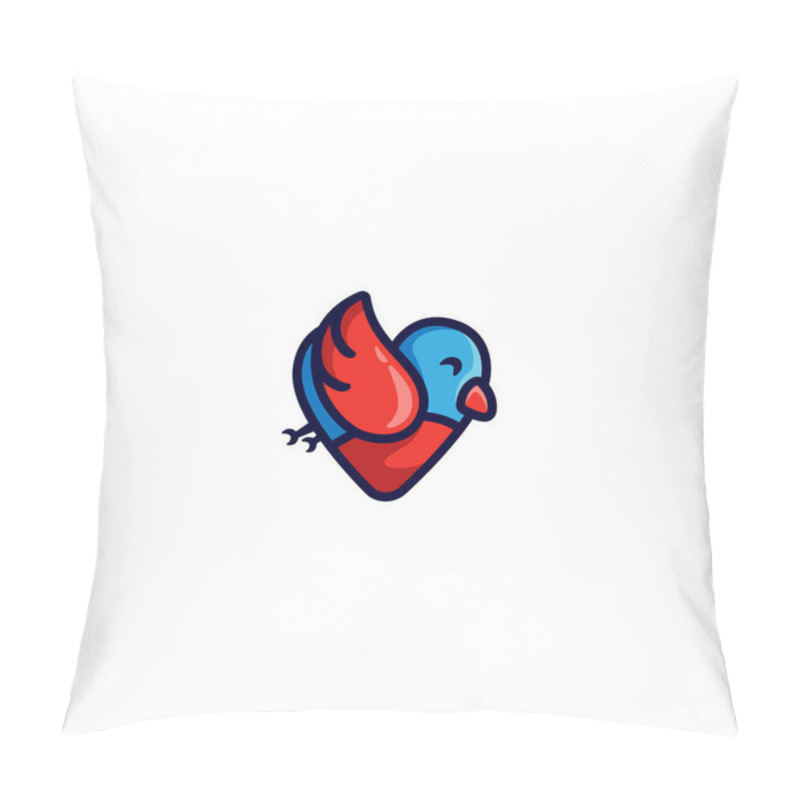 Personality  Creative Design For Bird Love Pillow Covers