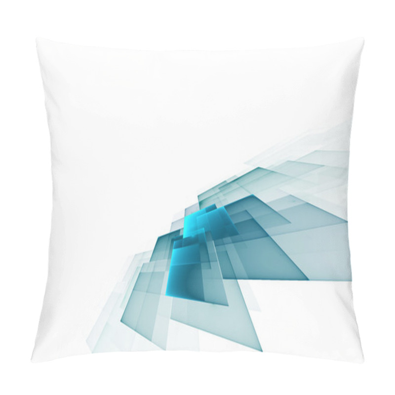 Personality  Abstract Business Science Or Technology Background Pillow Covers