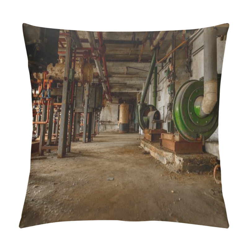 Personality  Dark And Abandoned Place Pillow Covers