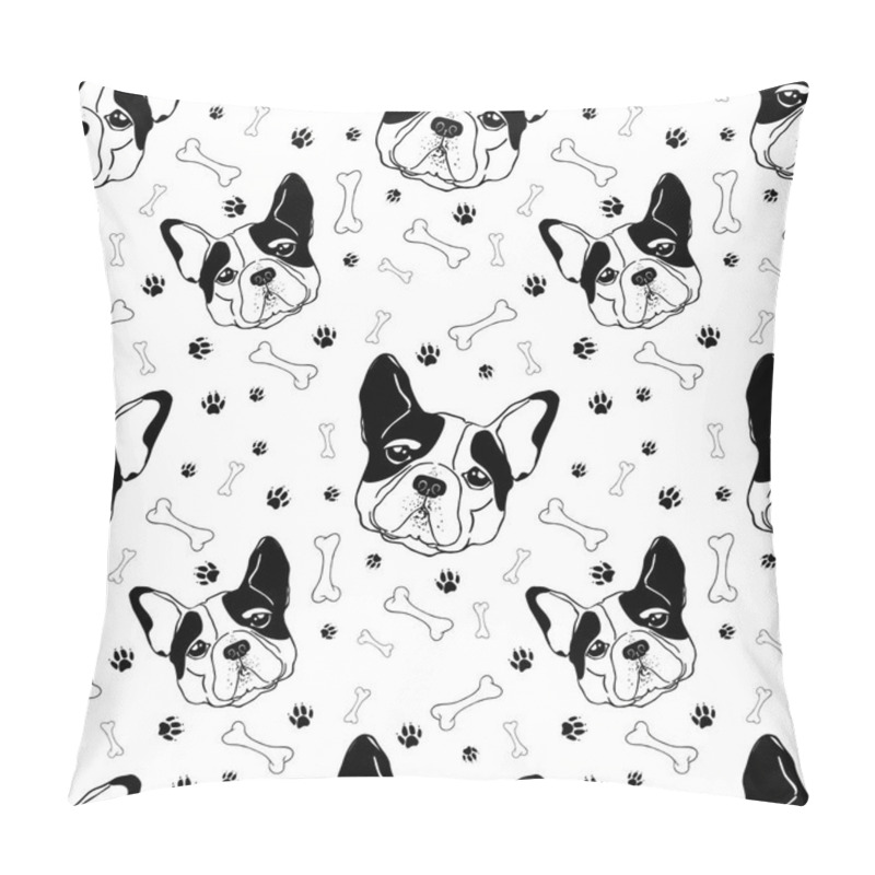 Personality  Vector Dog Pattern Pillow Covers