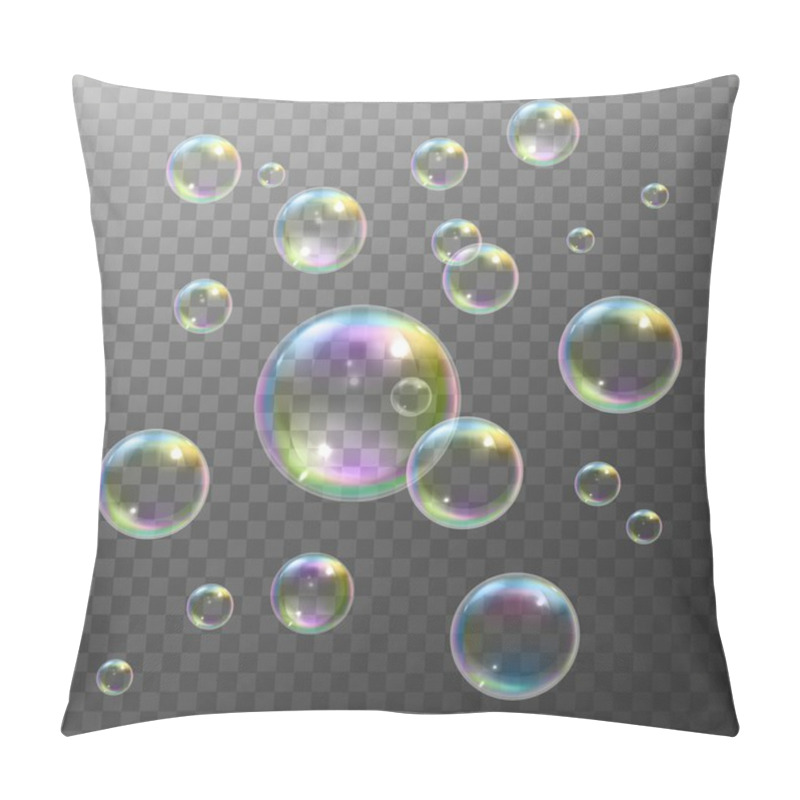 Personality  Soap Bubbles Set Pillow Covers