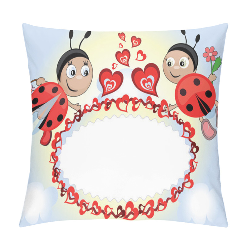 Personality  Frame Oval Pillow Covers