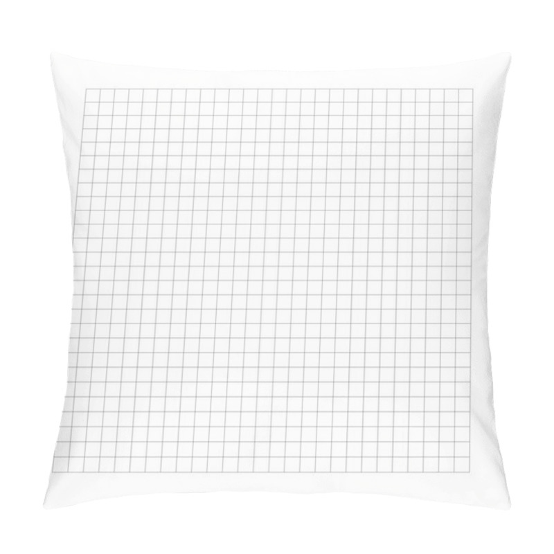 Personality  Criss-cross, Bisect, Crosshatch Lines Grid, Mesh. Regular Graph- Pillow Covers