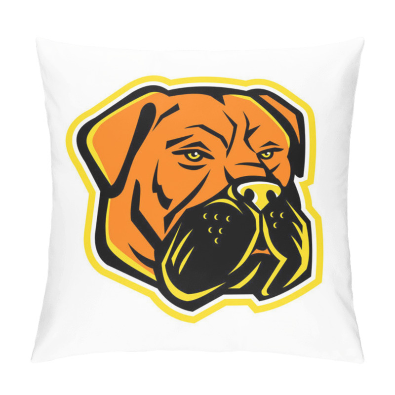 Personality  Bullmastiff Dog Mascot Pillow Covers