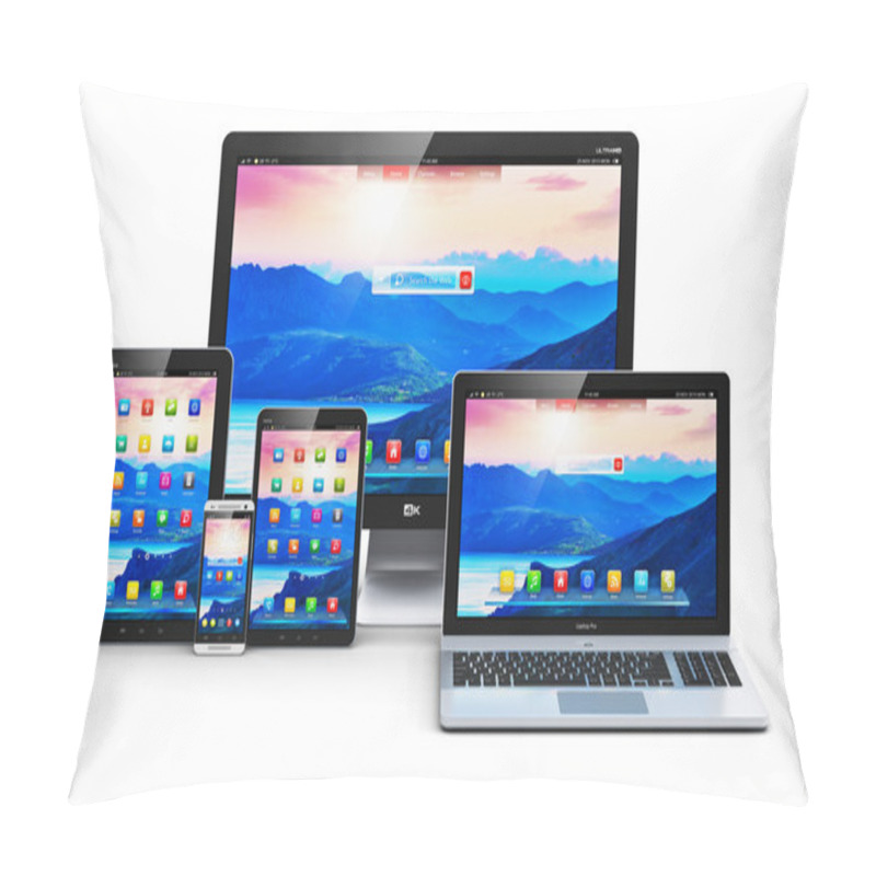 Personality  Modern Computer Devices Pillow Covers