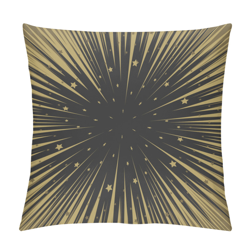 Personality  Shooting Stars Background. Flying Meteorites. Pillow Covers